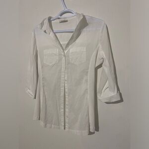 White Button-Up Shirt